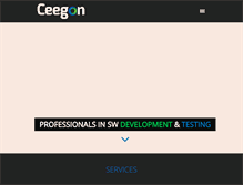 Tablet Screenshot of ceegon.com